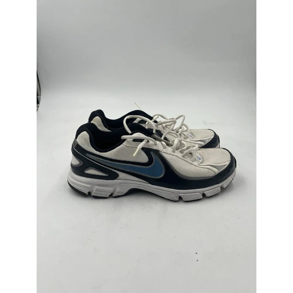 Nike  Incinerate 431852-103 White Navy Blue Running Shoes Size 10
